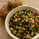 New Year's Hoppin' John Idaho® Potato Salad